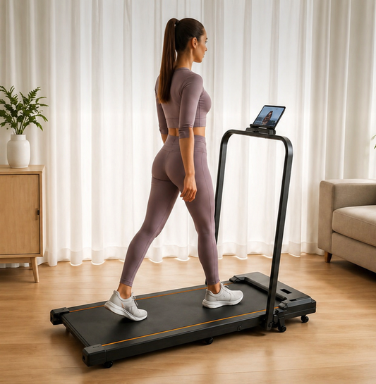2-in-1 Walking Pad & Treadmill | Up to 10 km/h | Foldable Design | Ultra-Quiet Motor